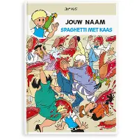 Persoonlijk stripboek - Jommeke 'Spaghetti Met Kaas' (Hardcover)