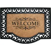 Overig Impala Deurmat Welcome - Kokos Rubber - Natuurlijk - 60x80cm