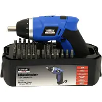 PROCABLE Accu schroevendraaier | (3.6V, Incl. accu, lader en 54 bits)