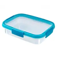 Curver Smart Fresh vershouddoos - rechthoekig - 0,7L - blauw