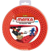 Zuru bloktape tweebloks 200 cm rood