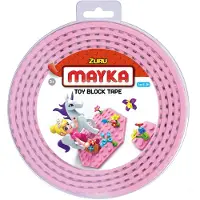 Zuru bloktape tweebloks 200 cm roze