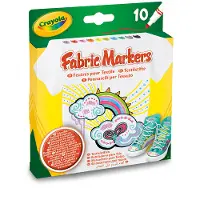 Crayola 10 textielstiften