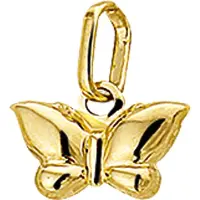 Trendjuwelier huiscollectie 4010360 Gouden bedel vlinder klein
