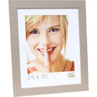 Deknudt Frames Basic, breed taupe, hout fotomaat 30x40 cm