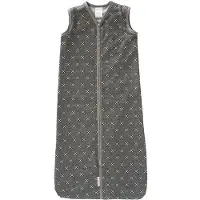 Cottonbaby baby slaapzak 80 cm kruisje antraciet Antraciet