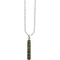 Heaven Eleven heren Ketting ballchain - zilverkleurig mantra