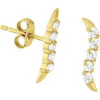 Trendjuwelier huiscollectie 4008370 Gouden zirkonia oorbellen