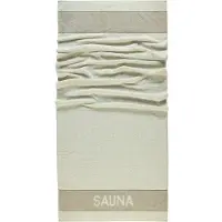 Cawö Saunalaken, »Sauna Line«, met sauna-opschrift