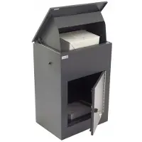 Logixbox Multibox-S-post-pakketbrievenbus-Stardust Graphitgrey