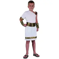 Generik Verkleedkostuum Romein voor jongens Carnavalskleding - Verkleedkleding - 134/146