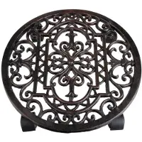 Esschert Design Trolley gietijzer rond indoor L