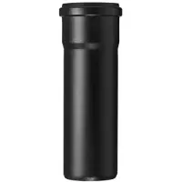 Ubbink Rolux pp verloop stuk 80 mm met mof plus ring a100cm 0222915