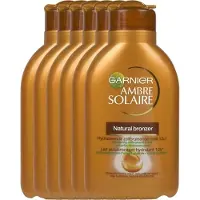 Garnier Ambre Solaire Zonnebrand Natural Bronzer Melk Voordeelverpakking 6x150ml