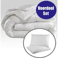 Timzo Voordeelset 4 Seizoenen Dekbed + Hoofdkussen-140 x 200 cm