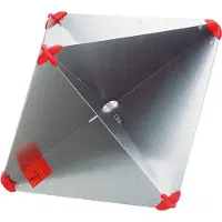 Talamex Radar Reflector Zilver 34 x 34 x 47 cm