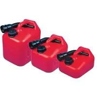 Nuova Rade Brandstof benzine jerrycan met schenktuit