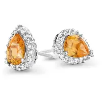 Orphelia 'Enora' Dames 925 Sterling Zilveren Stud Oorbellen - Zilver ZO-7226/CI/1