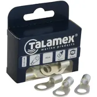 Talamex Non Insulated Terminal 6 Units Grijs 16 x 8 mm