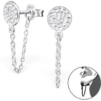 Montebello Oorbellen Aldis - Dames - 925 Zilver - 6.5 mm - 30 mm