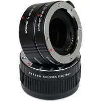 Caruba Tussenringenset voor Olympus Four Thirds Chroom