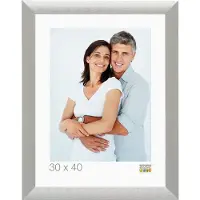 Deknudt Frames aluminium, zilver, 3cm fotomaat 60x90 cm