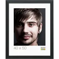 Deknudt Frames fotokader zwart kunststof