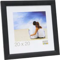 Deknudt fotokader zwart hout