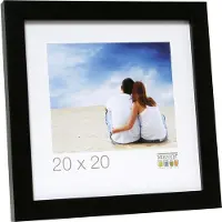 Deknudt Frames moderne fotolijst, zwart, hout fotomaat 30x40 cm