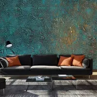 Karo-art Fotobehang - Azure Spiegel