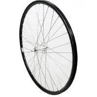 Roland voorwiel 28 vast zac2000 zwart rvs spk