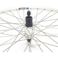 Roland achterwiel 28 uitval cass 8/9v zac19 zilver rvs spk