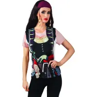 Boland shirt Pirate Girl dames polyester zwart