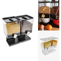 United Entertainment Luxe Dubbele Cornflakes Dispenser - Zwart