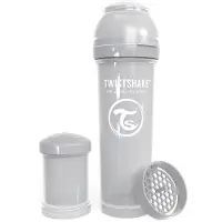 Twistshake - Anti-Colic Baby Bottle Pastel Grey 330 ml