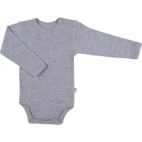 Joha - Kid's Body L/S - Merino-ondergoed 80, grijs/purper