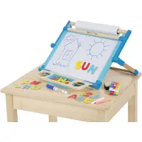 Melissa & Doug Houten Teken Ezel - 2 zijdig te
