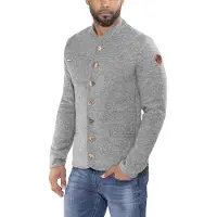 Maloja - MilaunM. Nos - Wollen vest XXL, grijs