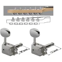Wilkinson 162-NL-4M2L stemmechanieken EZ Lok Staggered 6L nikkel