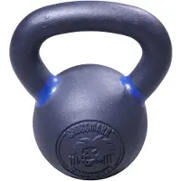 Lifemaxx Crossmaxx Kettlebell - Gietijzer met Poedercoating - 12 kg