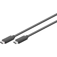 S-Conn - USB C male - USB C male kabel (USB 3.1) - 1.8 meter