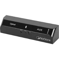 Norstone Bt Connector - Hifi Bluetooth aptX Transmitter/Receiver - Zwart