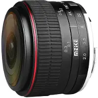 Meike 6.5mm f/2.0 Fisheye MFT-mount objectief