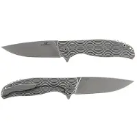 Black Eagle Wave Full Titanium Flipper