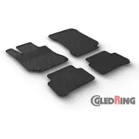 Autostyle Rubbermatten Mercedes E-Klasse W212 2014- (G profiel 4-delig + montageclips) voor o.a. MERCEDES-BENZ