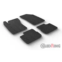 GledRing Rubbermatten Fiat Tipo Sedan 2016- (handgeschakeld) (T profiel 4-delig + montageclips) voor o.a. FIAT