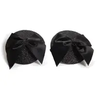 Bijoux indiscrets Burlesque Tepelstickers - Zwart