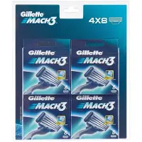 Gillette Mach3 32 Scheermesjes Nieuw