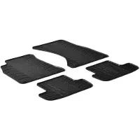 GledRing Rubbermatten Audi A5 2007- (T profiel 4-delig + montageclips) voor o.a. AUDI