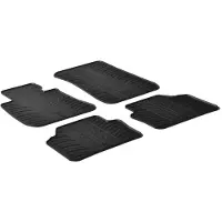 GledRing Rubbermatten BMW 3 serie E90/E91 2005-2012 (T profiel 4-delig + montageclips) voor o.a. ALPINA, BMW